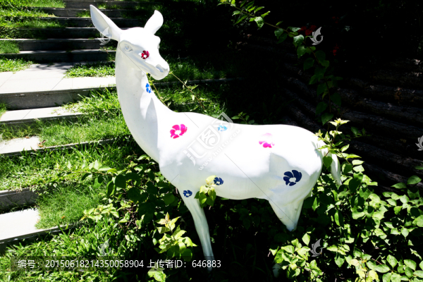 雕塑藝術(shù),梅花鹿