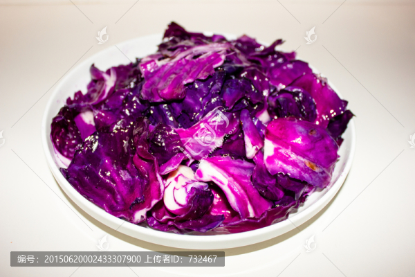 炒紫包菜