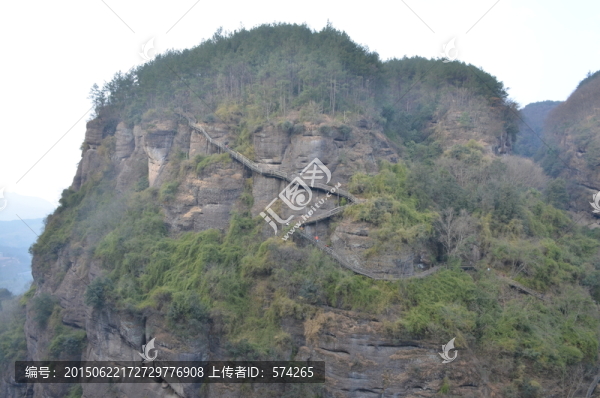 天梯峽曲折的階梯