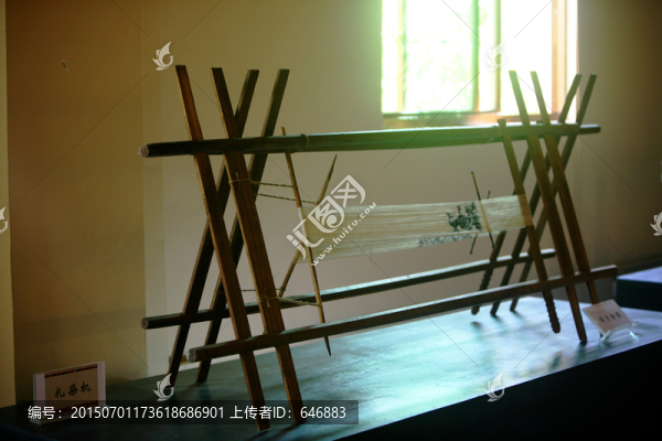 千年前的織布料工具,海南風(fēng)情