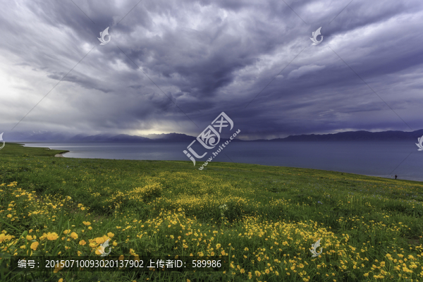 賽里木湖暴風(fēng)雨