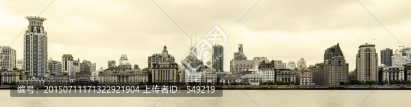 外灘全景老照片