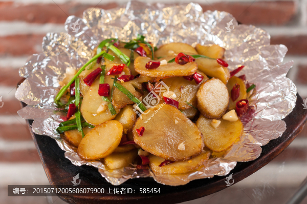 鐵板土豆片