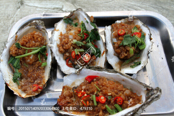 烤海鮮,烤生蠔