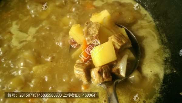 咖喱土豆牛肉