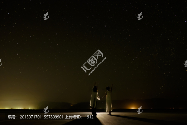 星空人像