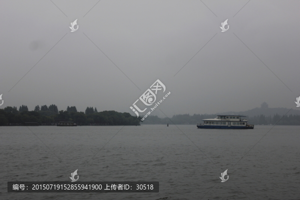 煙雨西湖