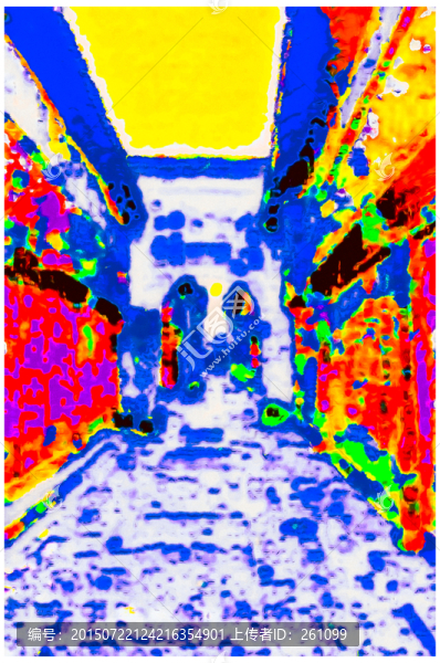 色彩,抽象