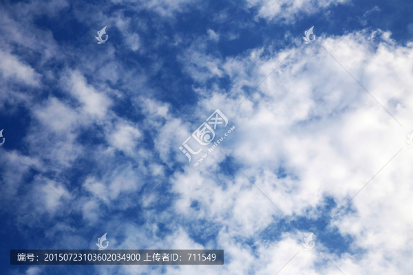 藍天白云