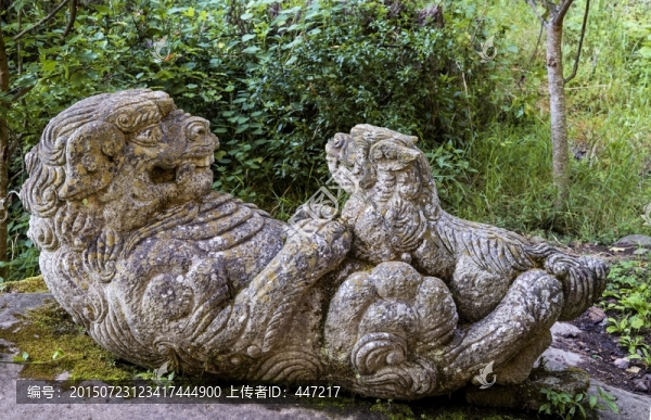 千獅山石獅