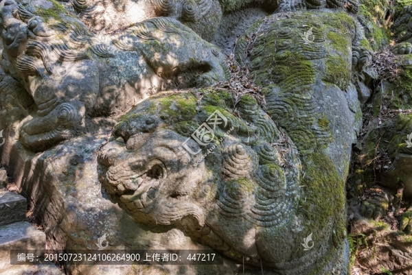 千獅山石獅