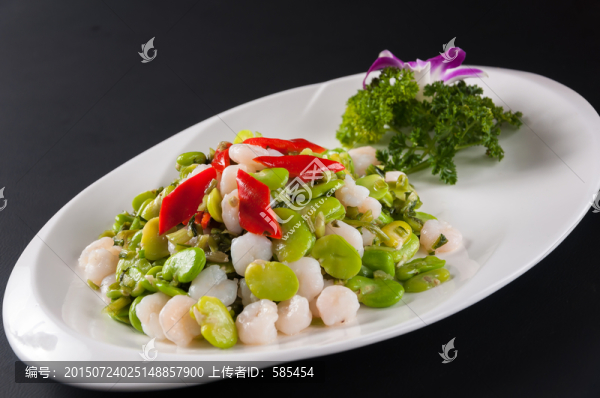 蠶豆雪菜蝦仁