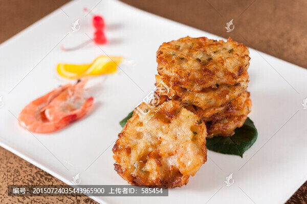 米蘭蝦餅