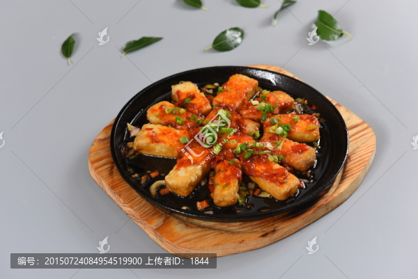 鐵板毛豆腐