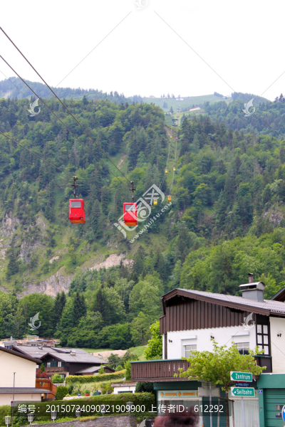 阿爾卑斯山,索道