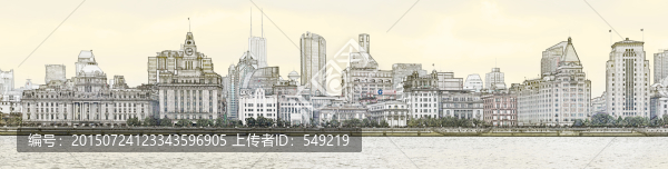 上海外灘全景