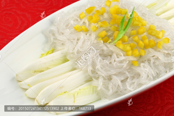 蒜蓉粉絲蒸娃娃菜