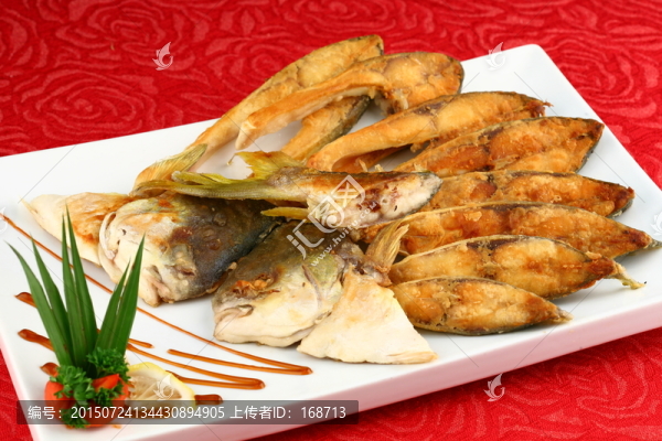 香煎白鯧魚