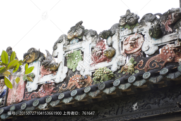 陳家祠古建筑雕塑