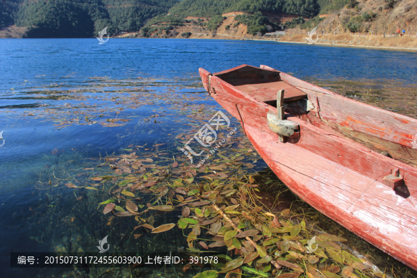 岸邊泊船