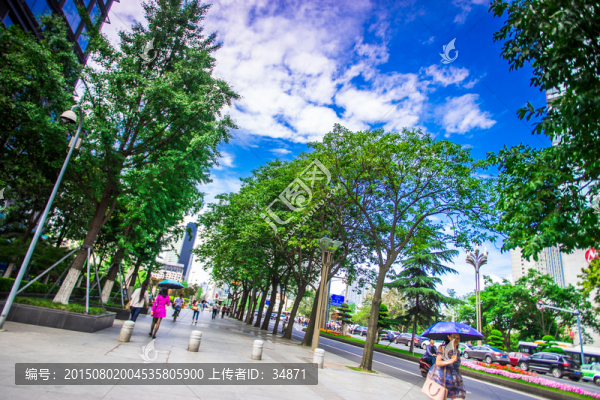 成都街頭