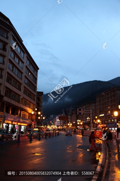 康定夜景