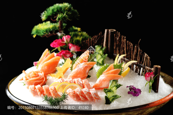 三文魚刺身