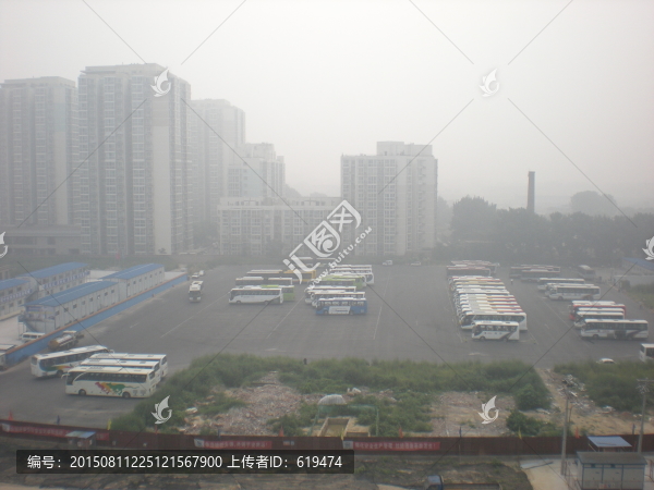 奧運會開幕霧天的北京