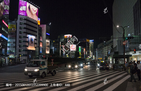 日本秋葉原夜景,秋葉原街景