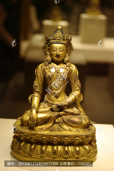 銅釋迦摩尼佛坐像