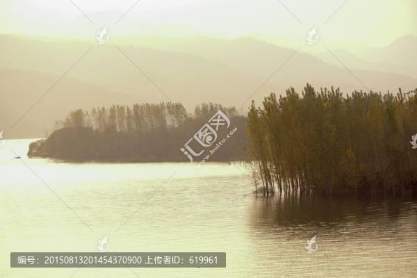 秋水黃昏