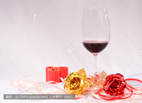 燭光紅酒