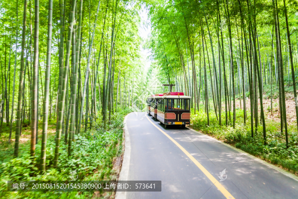 南山竹海,小火車(chē),觀光車(chē)