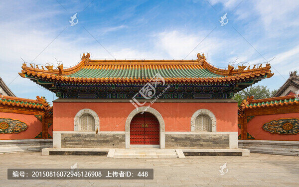 北京黃寺山門,黃寺,西黃寺