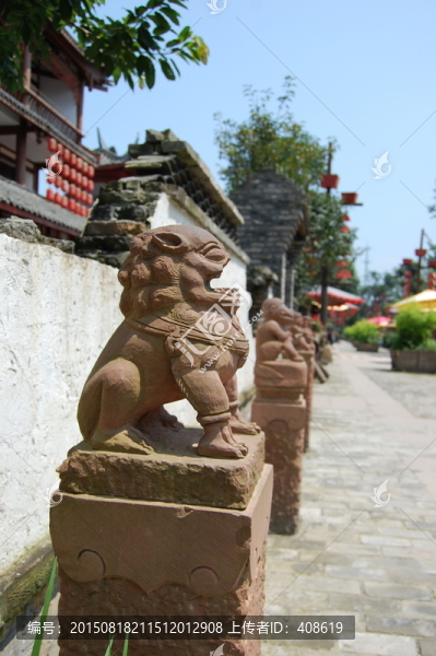 石刻獅子