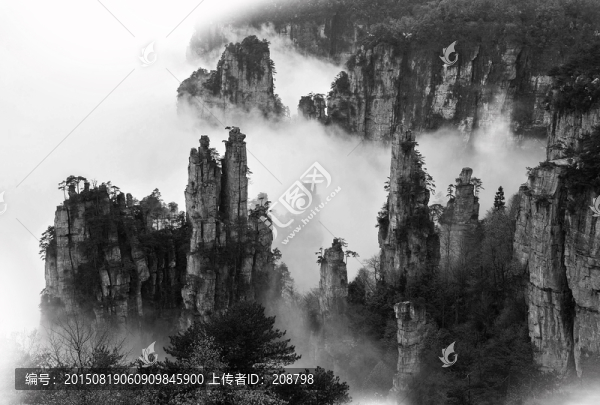 張家界水墨畫