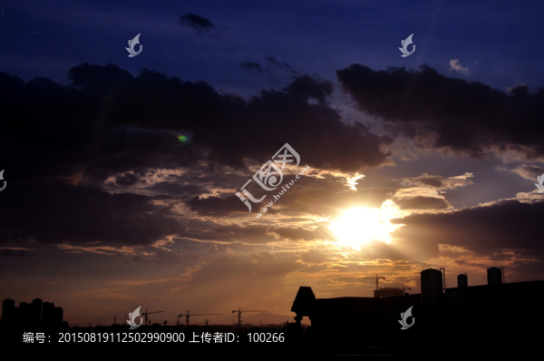 云彩,晚霞