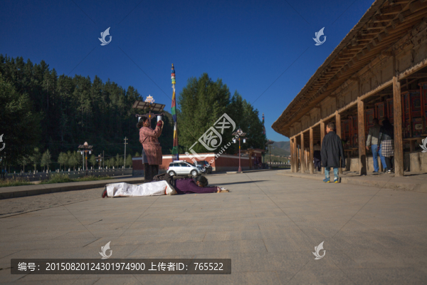 拉卜楞寺風(fēng)光