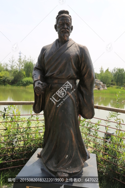 韓非子雕塑