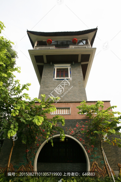 廣州,獵德村,古建筑,旅游風(fēng)光