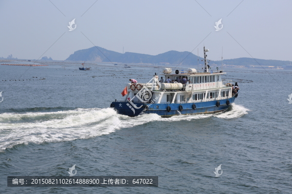 輪船,大海