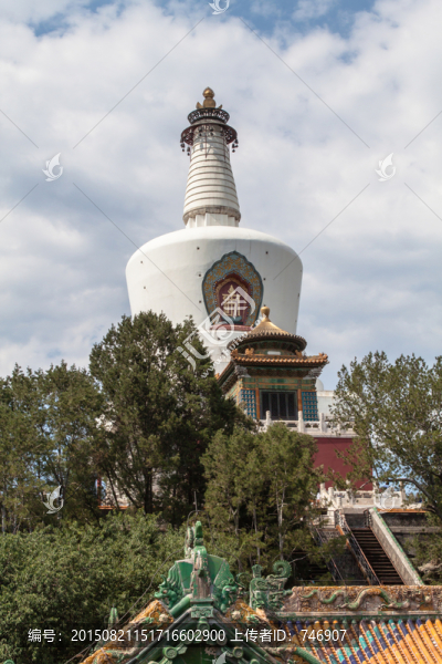 北海公園白塔