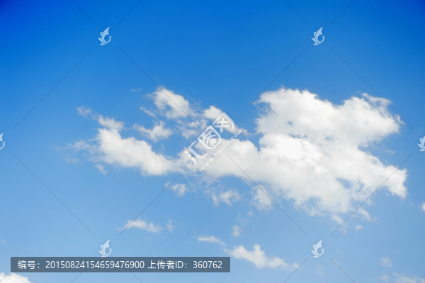 藍天白云