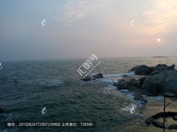 海島夕陽照