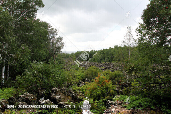 五大連池,世界地質公園,龍門石
