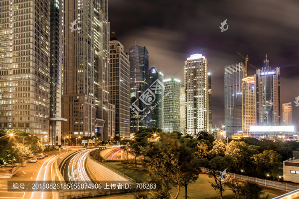 上海陸家嘴建筑景觀