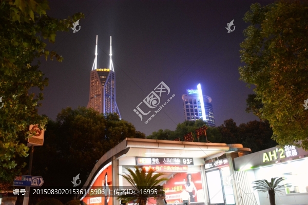 人民廣場(chǎng)夜景