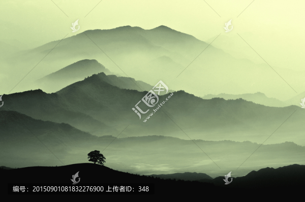 獨樹水墨