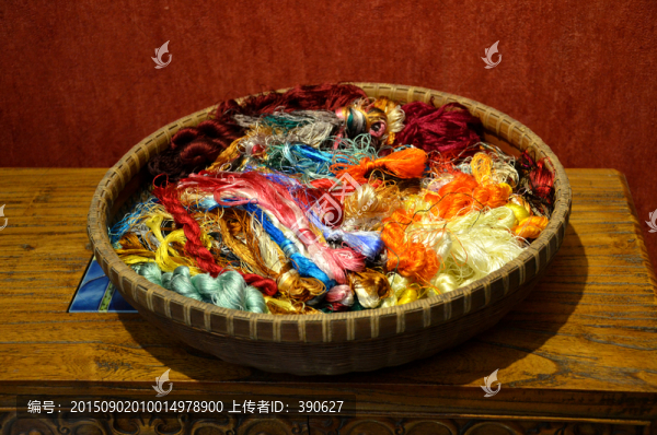 彩色絲線