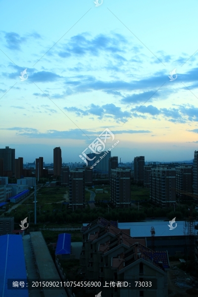 傍晚,海景房